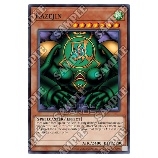 Yu-Gi-Oh! - Metal Raiders - 25th Anniversary Reprint - Kazejin (Super Rare) MRD-25-EN026