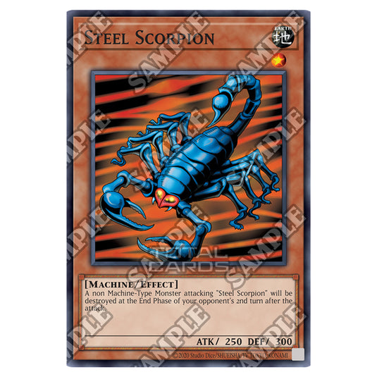 Yu-Gi-Oh! - Metal Raiders - 25th Anniversary Reprint - Steel Scorpion (Common) MRD-25-EN029