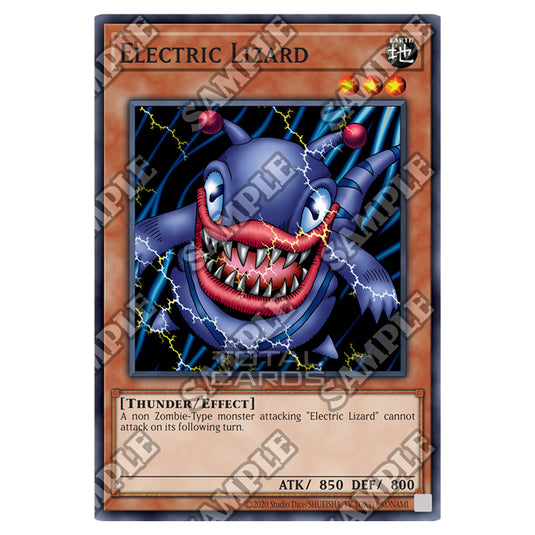 Yu-Gi-Oh! - Metal Raiders - 25th Anniversary Reprint - Electric Lizard (Common) MRD-25-EN048