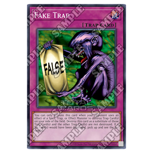 Yu-Gi-Oh! - Metal Raiders - 25th Anniversary Reprint - Fake Trap (Rare) MRD-25-EN056