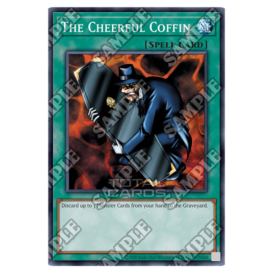 Yu-Gi-Oh! - Metal Raiders - 25th Anniversary Reprint - The Cheerful Coffin (Common) MRD-25-EN059