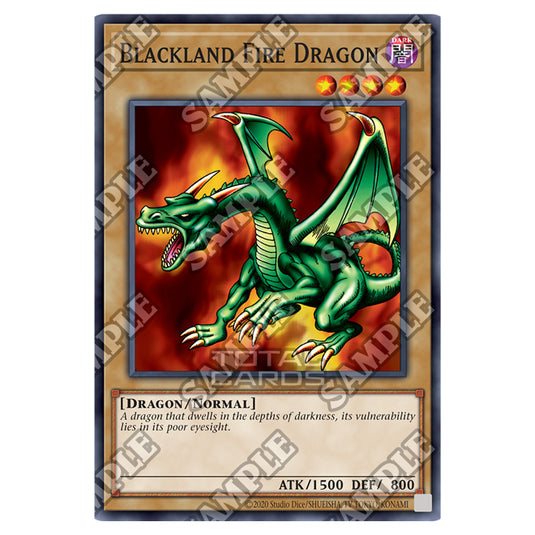 Yu-Gi-Oh! - Metal Raiders - 25th Anniversary Reprint - Blackland Fire Dragon (Common) MRD-25-EN062