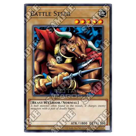 Yu-Gi-Oh! - Metal Raiders - 25th Anniversary Reprint - Battle Steer (Common) MRD-25-EN064