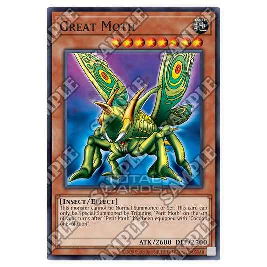 Yu-Gi-Oh! - Metal Raiders - 25th Anniversary Reprint - Great Moth (Rare) MRD-25-EN070