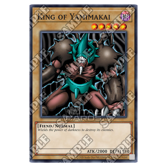 Yu-Gi-Oh! - Metal Raiders - 25th Anniversary Reprint - King of Yamimakai (Common) MRD-25-EN074