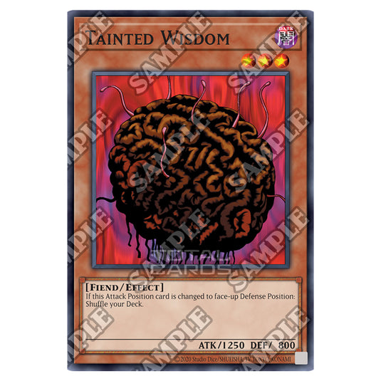 Yu-Gi-Oh! - Metal Raiders - 25th Anniversary Reprint - Tainted Wisdom (Common) MRD-25-EN081