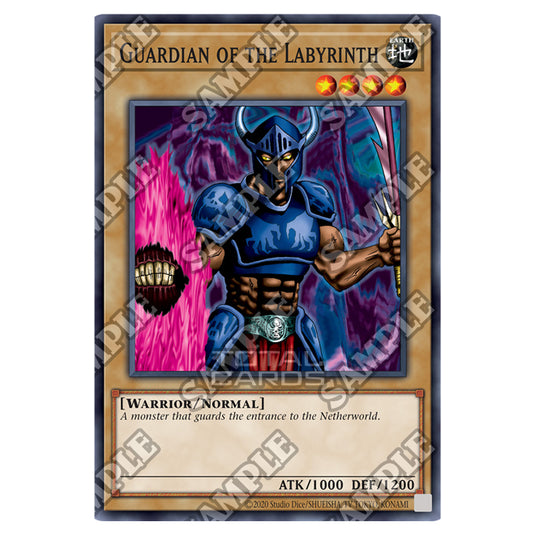 Yu-Gi-Oh! - Metal Raiders - 25th Anniversary Reprint - Guardian of the Labyrinth (Common) MRD-25-EN083