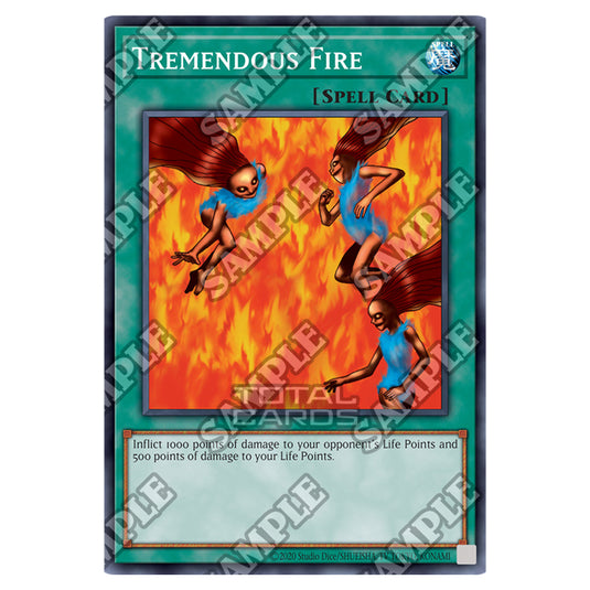 Yu-Gi-Oh! - Metal Raiders - 25th Anniversary Reprint - Tremendous Fire (Common) MRD-25-EN088