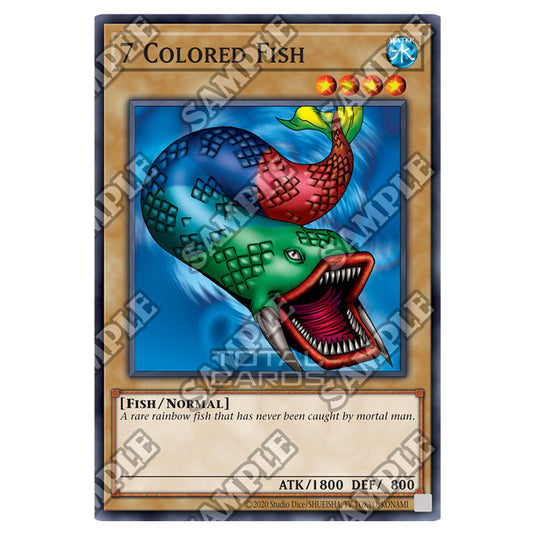 Yu-Gi-Oh! - Metal Raiders - 25th Anniversary Reprint - 7 Colored Fish (Common) MRD-25-EN098