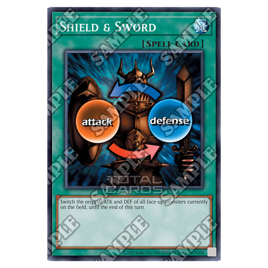 sword and shield yugioh card Yu-Gi-Oh! - Metal Raiders - 25th Anniversary Reprint
