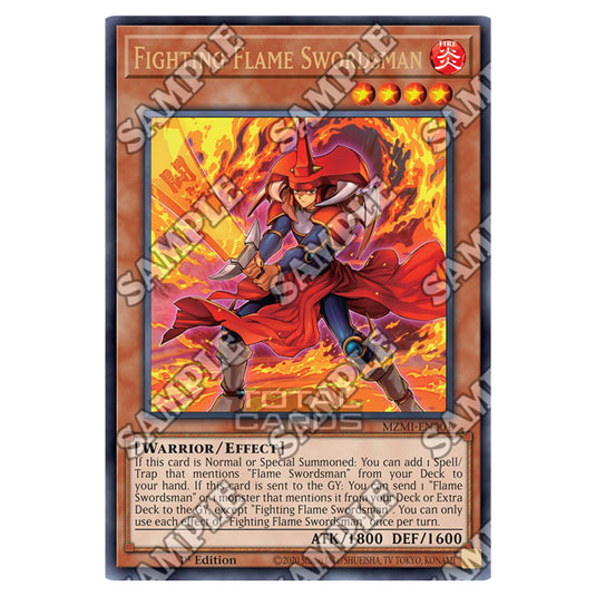 Yu-Gi-Oh! - Maze of Millennia - Fighting Flame Swordsman (Ultra Rare) MZMI-EN001