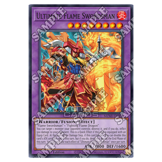 Yu-Gi-Oh! - Maze of Millennia - Ultimate Flame Swordsman (Super Rare) MZMI-EN004