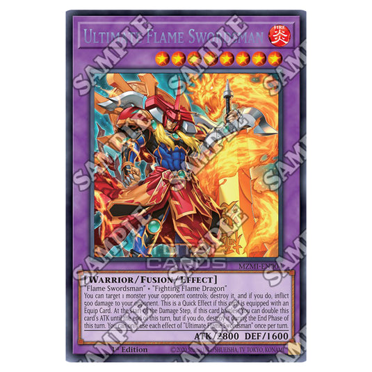 Yu-Gi-Oh! - Maze of Millennia - Ultimate Flame Swordsman (Collector's Rare) MZMI-EN004a