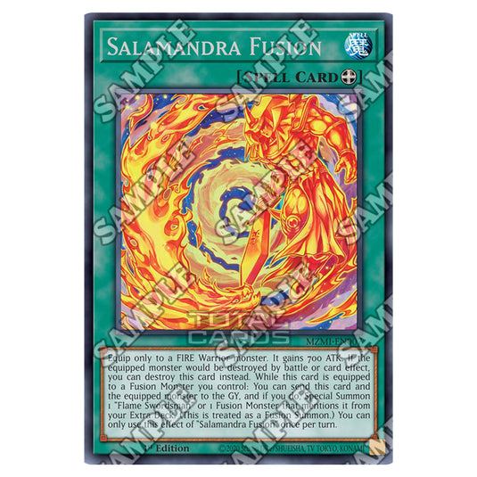 Yu-Gi-Oh! - Maze of Millennia - Salamandra Fusion (Rare) MZMI-EN007