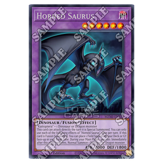 Yu-Gi-Oh! - Maze of Millennia - Horned Saurus (Rare) MZMI-EN013