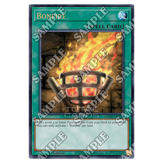Yu-Gi-Oh! - Maze of Millennia - Bonfire (Ultra Rare) MZMI-EN016 Yu-Gi-Oh! - Maze of Millennia - Bonfire (Ultra Rare) MZMI-EN016