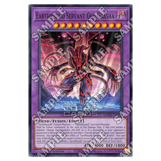 Yu-Gi-Oh! - Maze of Millennia - Earthbound Servant Geo Grasha (Super Rare) MZMI-EN031