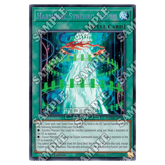 Yu-Gi-Oh! - Maze of Millennia - Harmonic Synchro Fusion (Collector's Rare) MZMI-EN035a