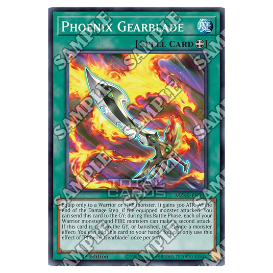 Yu-Gi-Oh! - Maze of Millennia - Phoenix Gearblade (Super Rare) MZMI-EN036