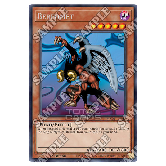 Yu-Gi-Oh! - Maze of Millennia - Berfomet (Rare) MZMI-EN042 Yu-Gi-Oh! - Maze of Millennia - Berfomet (Rare) MZMI-EN042