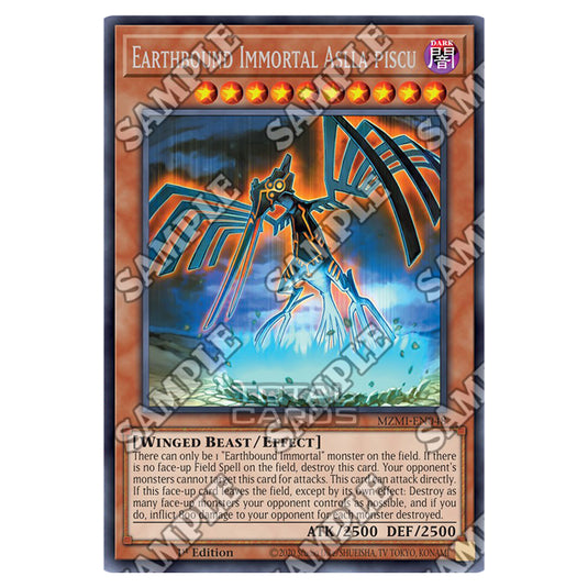 Yu-Gi-Oh! - Maze of Millennia - Earthbound Immortal Aslla piscu (Rare) MZMI-EN048
