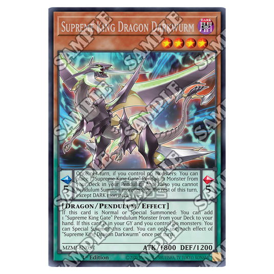 Yu-Gi-Oh! - Maze of Millennia - Supreme King Dragon Darkwurm (Rare) MZMI-EN057