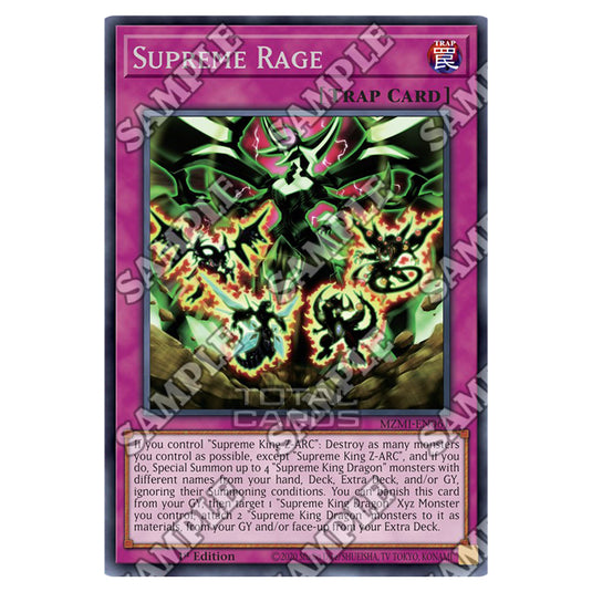 Yu-Gi-Oh! - Maze of Millennia - Supreme Rage (Rare) MZMI-EN061