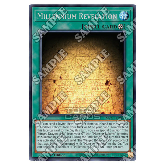 Yu-Gi-Oh! - Maze of Millennia - Millennium Revelation (Rare) MZMI-EN070