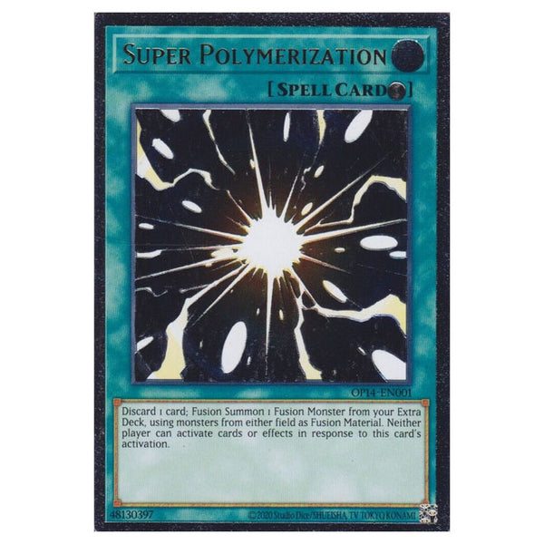 super polymerization yugioh card Super Polymerization (Quarter Century Secret Rare) - Battles of Legend: Monstrous Revenge
