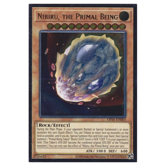 Yu-Gi-Oh! - OTS Tournament Pack 14 - Nibiru, the Primal Being (Ultimate Rare) OP14-EN003