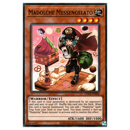 Yu-Gi-Oh! - OTS Tournament Pack 14 - Madolche Messengelato (Super Rare) OP14-EN004