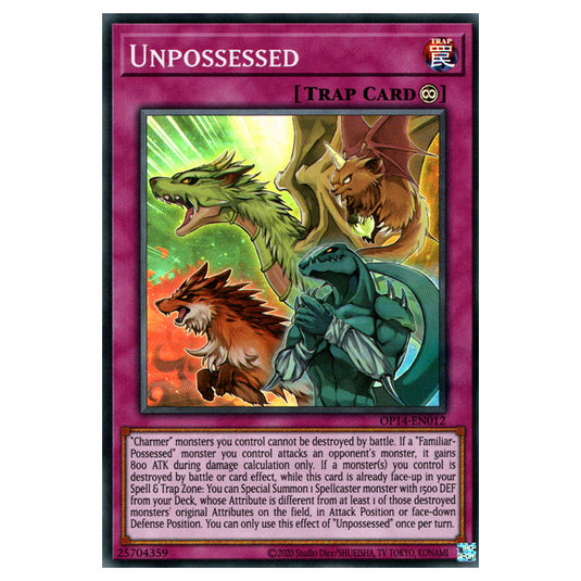 Yu-Gi-Oh! - OTS Tournament Pack 14 - Unpossessed (Super Rare) OP14-EN012