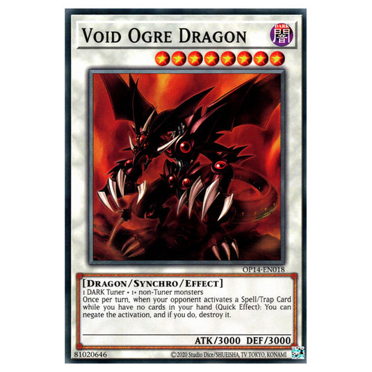 Yu-Gi-Oh! - OTS Tournament Pack 14 - Void Ogre Dragon (Common) OP14-EN018