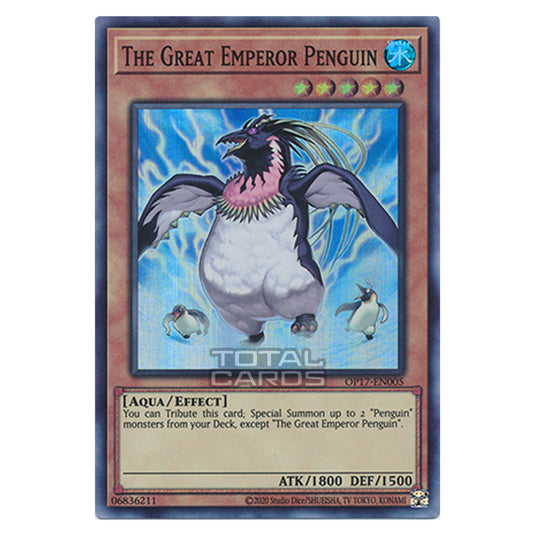 Yu-Gi-Oh! - OTS Tournament Pack 17 - The Great Emperor Penguin (Super Rare) OP17-EN005