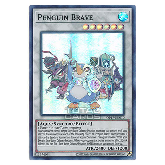 Yu-Gi-Oh! - OTS Tournament Pack 17 - Penguin Brave (Super Rare) OP17-EN010