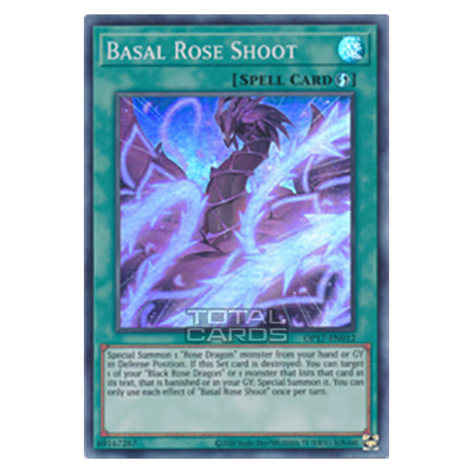 Yu-Gi-Oh! - OTS Tournament Pack 17 - Basal Rose Shoot (Super Rare) OP17-EN012