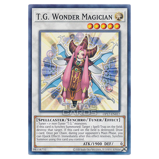 Yu-Gi-Oh! - OTS Tournament Pack 17 - T.G. Wonder Magician (Common) OP17-EN017