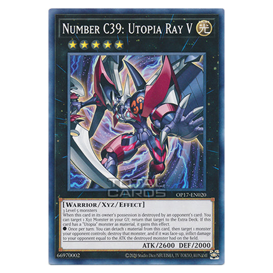 Yu-Gi-Oh! - OTS Tournament Pack 17 - Number C39: Utopia Ray V (Common) OP17-EN020