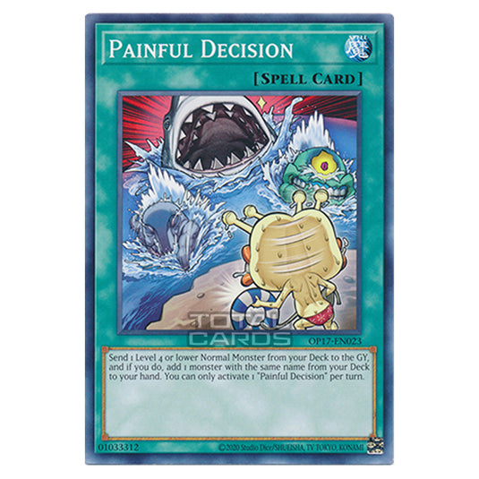 Yu-Gi-Oh! - OTS Tournament Pack 17 - Painful Decision (Common) OP17-EN023