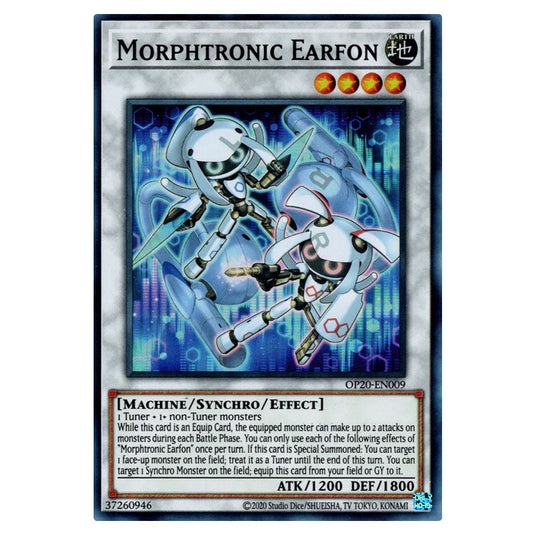 Morphtronic Earfon OP20-EN009 card from the Yu-Gi-Oh! set OTS Tournament Pack 20