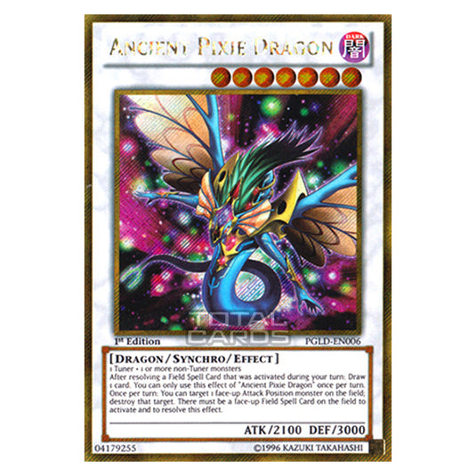 Yu-Gi-Oh! - Premium Gold - Ancient Pixie Dragon (Gold Secret Rare) PGLD-EN006