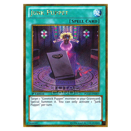 Yu-Gi-Oh! - Premium Gold - Junk Puppet (Gold Secret Rare) PGLD-EN007