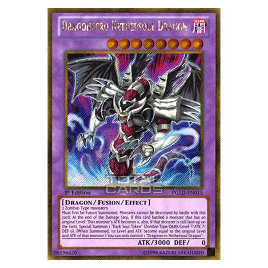 Yu-Gi-Oh! - Premium Gold - Dragonecro Nethersoul Dragon (Gold Secret Rare) PGLD-EN015