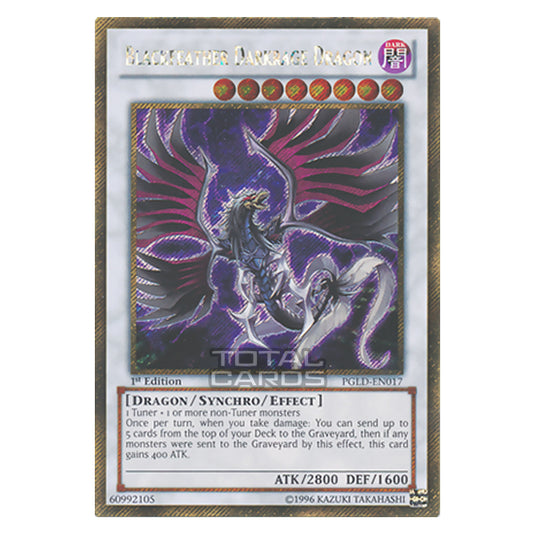 Yu-Gi-Oh! - Premium Gold - Blackfeather Darkrage Dragon (Gold Secret Rare) PGLD-EN017