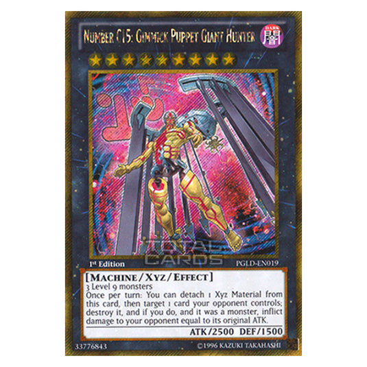 Yu-Gi-Oh! - Premium Gold - Number C15: Gimmick Puppet Giant Hunter (Gold Secret Rare) PGLD-EN019