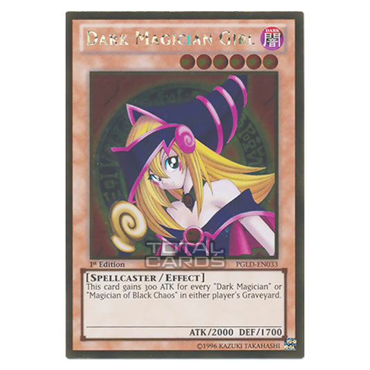 Yu-Gi-Oh! - Premium Gold - Dark Magician Girl (Gold Rare) PGLD-EN033