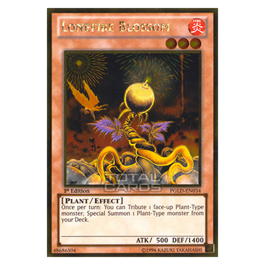 Yu-Gi-Oh! - Premium Gold - Lonefire Blossom (Gold Rare) PGLD-EN034