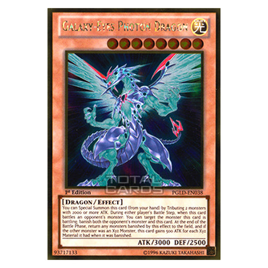 Yu-Gi-Oh! - Premium Gold - Galaxy-Eyes Photon Dragon (Gold Rare) PGLD-EN038