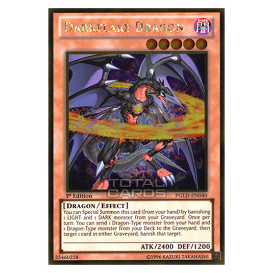 Yu-Gi-Oh! - Premium Gold - Darkflare Dragon (Gold Rare) PGLD-EN040