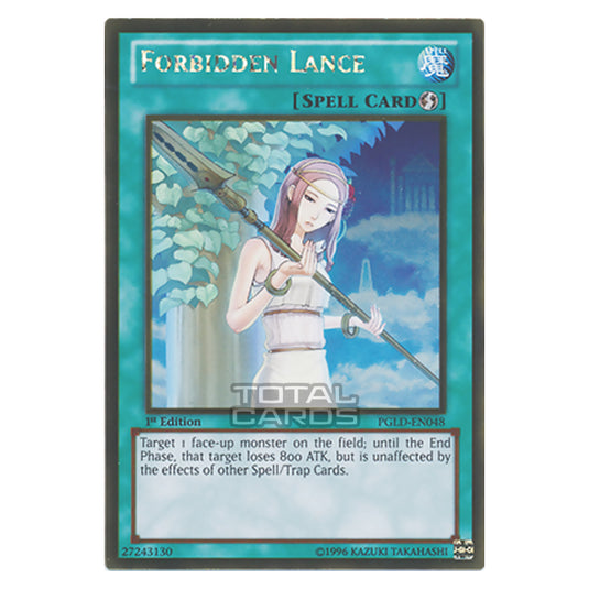 Yu-Gi-Oh! - Premium Gold - Forbidden Lance (Gold Rare) PGLD-EN048